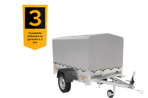 750 kg Kippanhänger mit Domdeckel Garden Trailer 201 KIPP