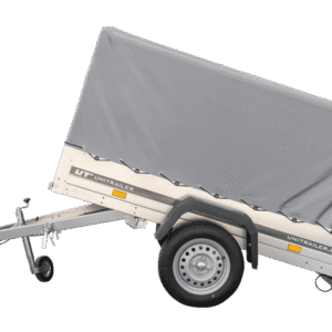 Garden Trailer 200 KIPP 200 x 106 cm PKW Anhänger mit Hochplane, Überrollbügel und Stützrad PTAC 500 kg