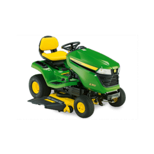 JOHN DEERE X350 Aufsitzmäher mit Seitenauswurf